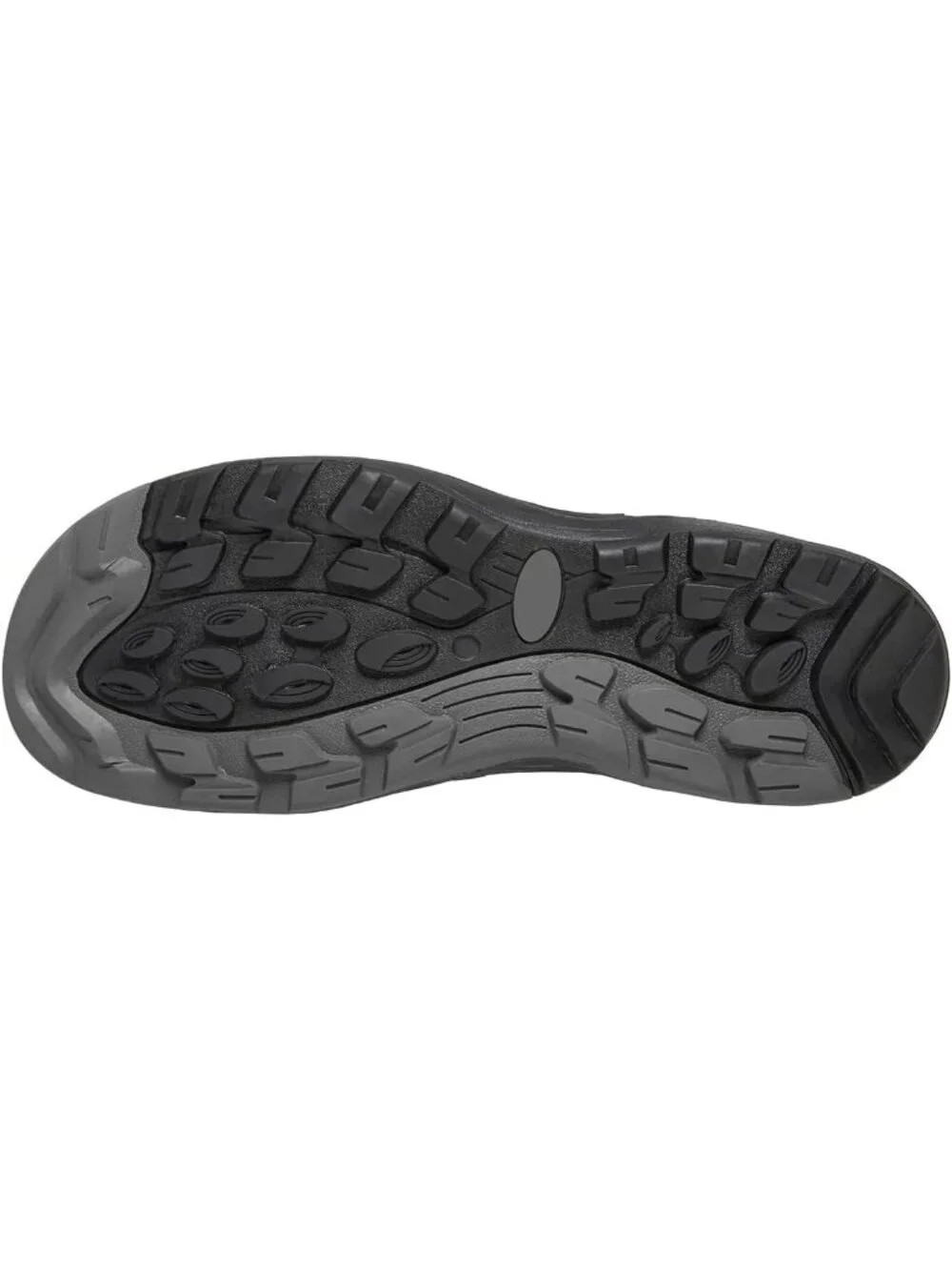 Men's Black Mesh Hiking Sandals Closed-Toe Beach Sandal for Athletic Outdoor